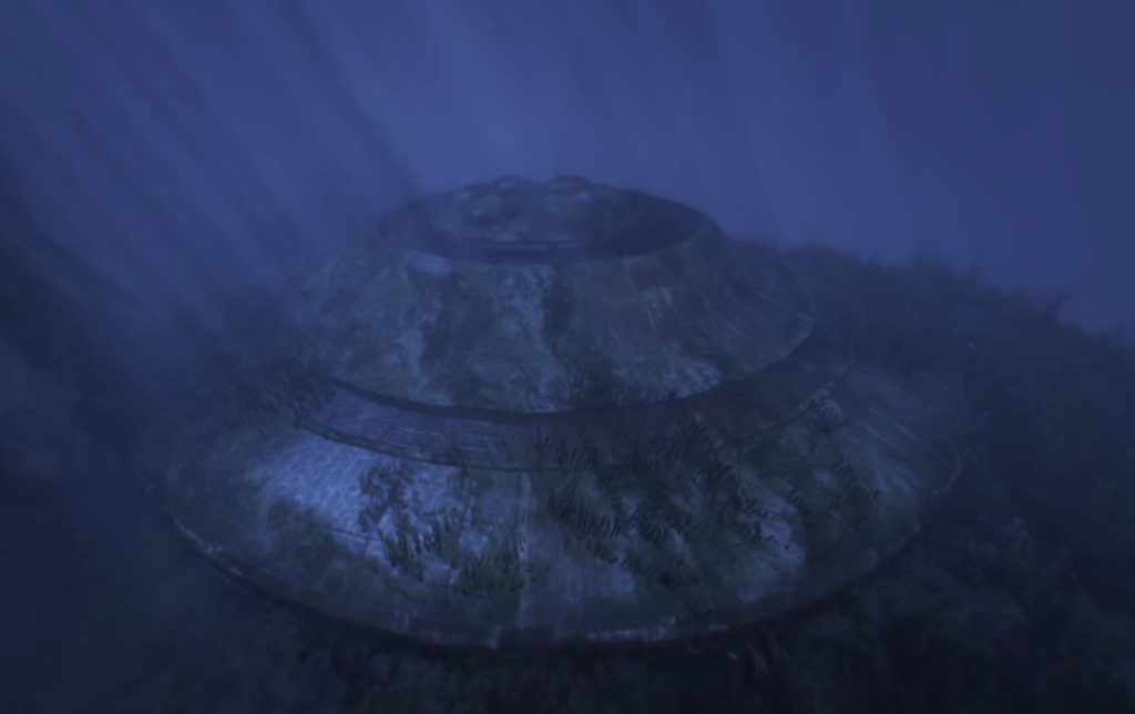 Ovnis debajo del mar en GTA 5